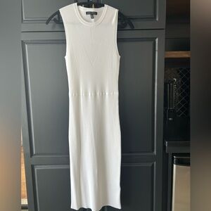 Banana Republic White Midi Dress (never worn)